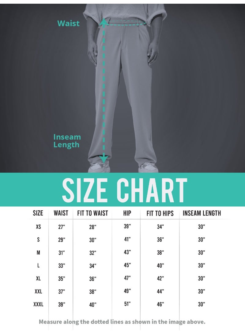 The Souled Store Men Off White Solid Baggy Fit Korean Joggers - Image 5