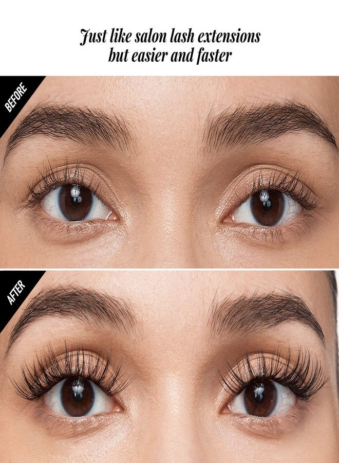 i.Envy i•ENVY DIY Eyelash Extension Demi Extended & 3D Extended 2 PACK - Featherlight Synthetic Reusable Artificial Eyelashes Multipack Lash Clusters - Image 4