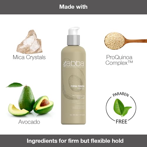 ABBA Pure Style Gel Medium Hold Mica Crystals Avocado 6 fl oz - Image 3