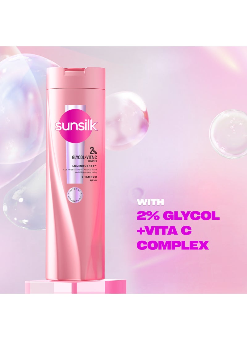 Sunsilk شامبو لامع 100 ينظف وينعش الشعر ليمنحك لمعاناً أكثر بمقدار 5 مرات - Image 4