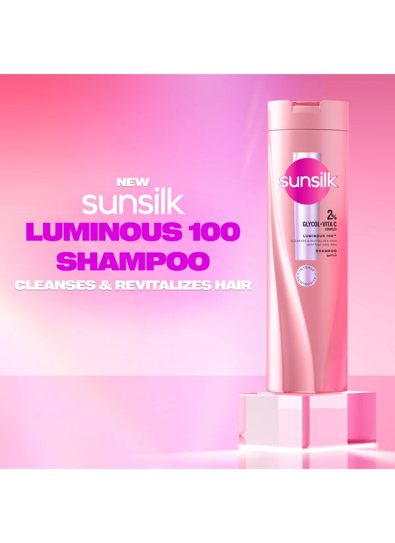 Sunsilk شامبو لامع 100 ينظف وينعش الشعر ليمنحك لمعاناً أكثر بمقدار 5 مرات - Image 3