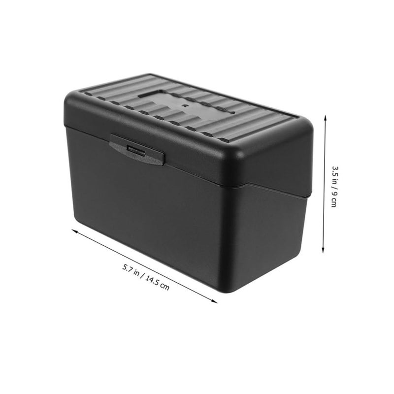 2 Piece Office Card Holder Storage Case Multi Function Box Easy Clean Space Saving - Image 3