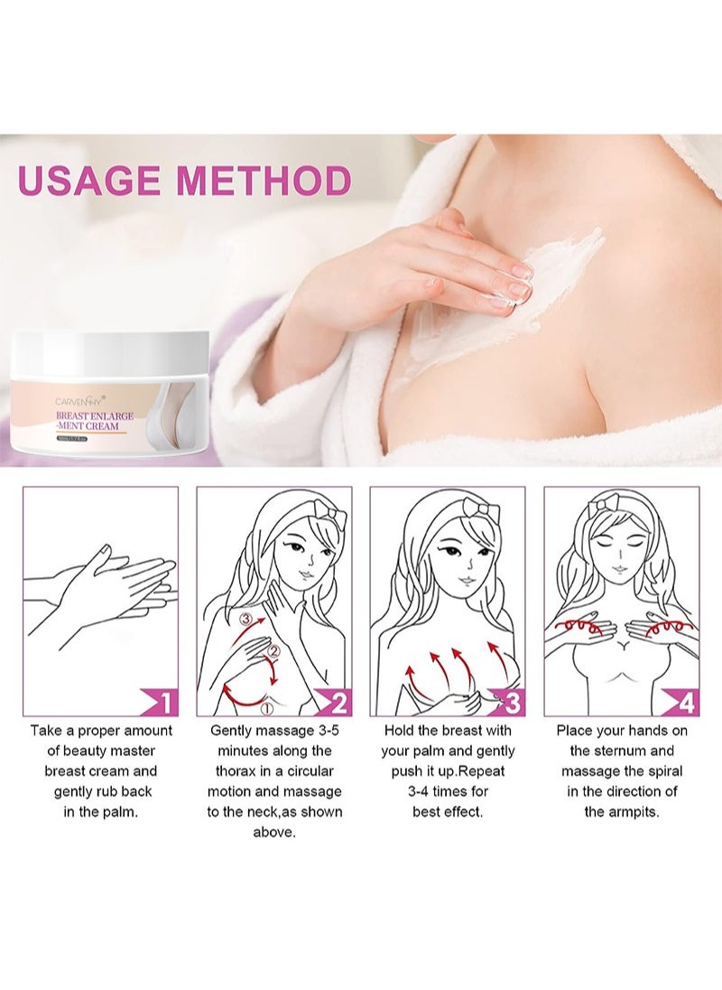 CARVENCHY - Breast Enlargement Cream, Natural Breast Enlargement Cream, Rapid Growth, Firming and Lifting Cream, Nourishing and Gathering Breasts, Perfect Body Curves - Image 1