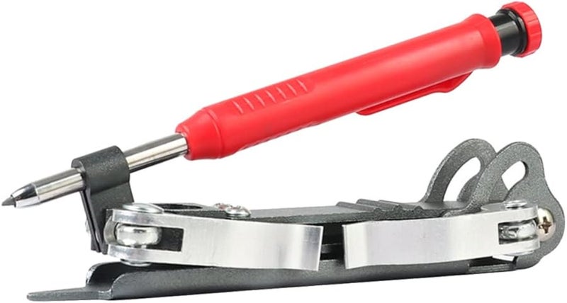 5 بوصة أداة نقش الخشب متعددة الوظائف مقياس كفاف متين لتعليم الملامح بدقة - Image 2