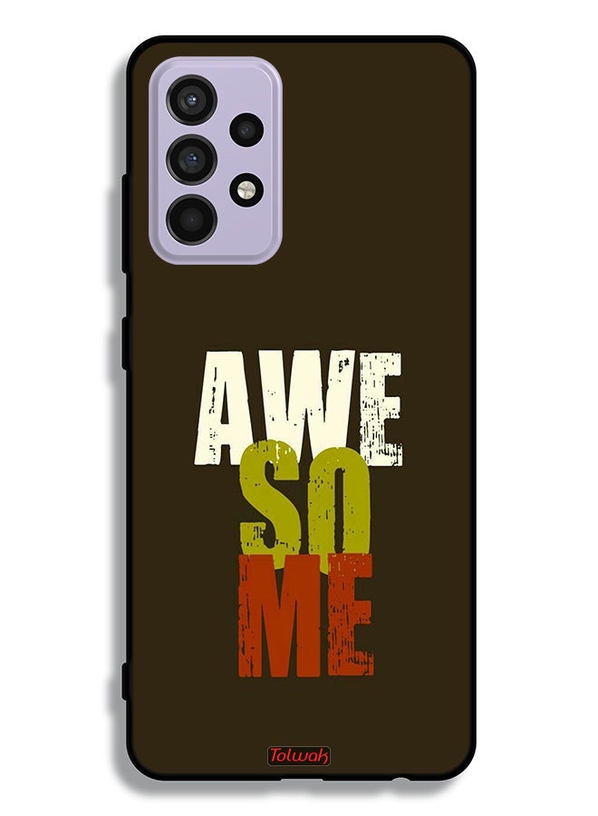 Tolwak Samsung Galaxy A52 4G Protective Case Cover Awesome - Image 1