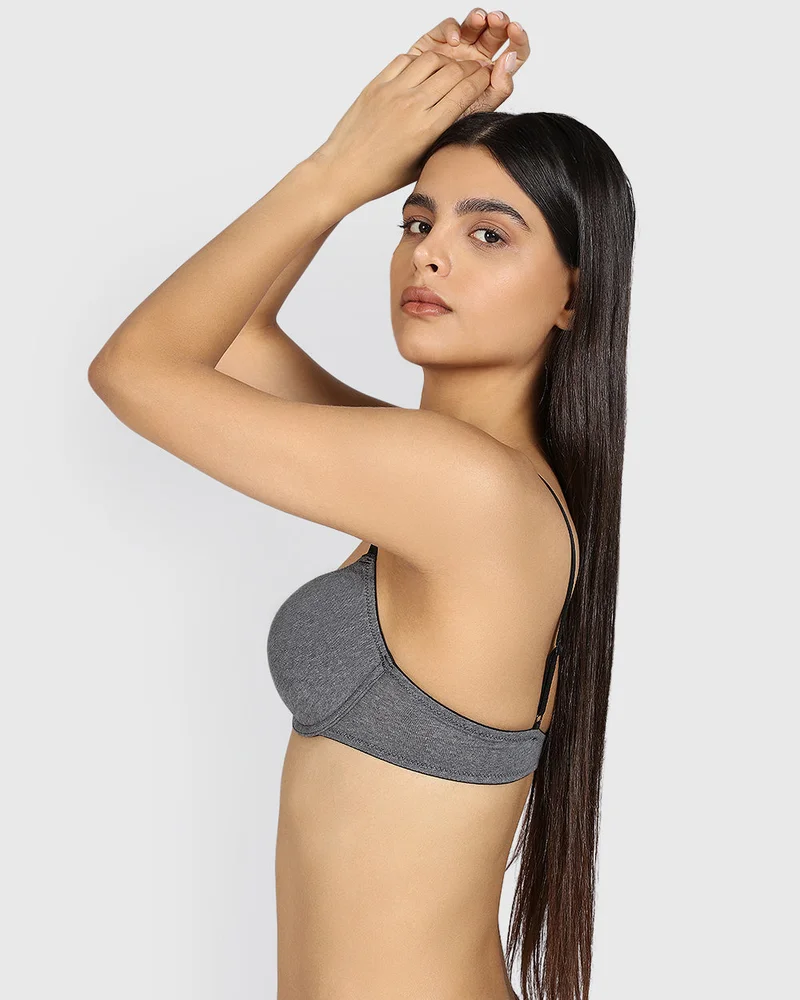 La Senza La Senza Remix Demi Lightly Lined Heather Bra