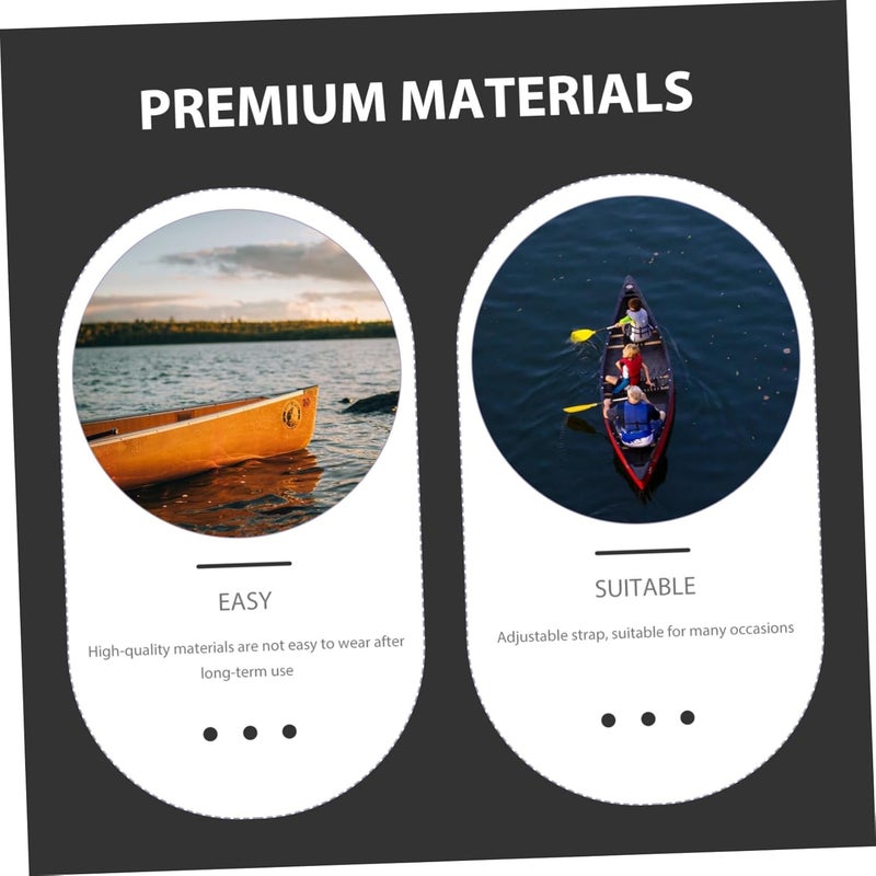 Yardwe Kayak Straps Buckle Lashing Straps Moving Straps Gripper Surfboard Lashing Straps Lifting Straps Belt - Image 5