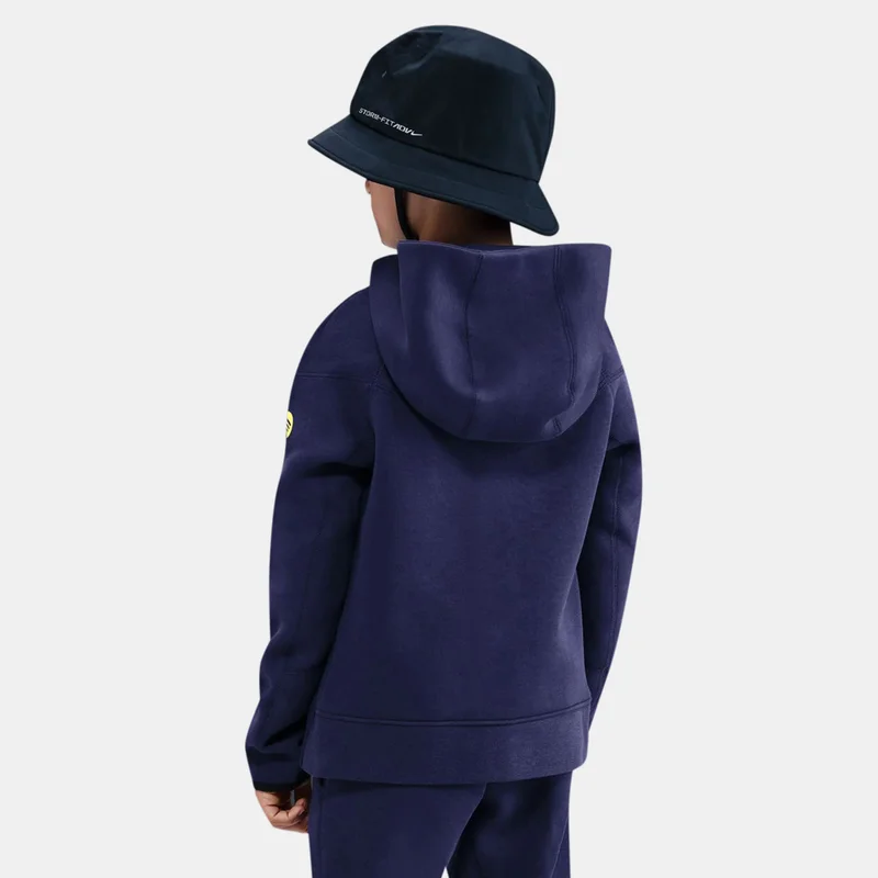 Nike Kids' FC Barcelona Tech Fleece Full-Zip Hoodie