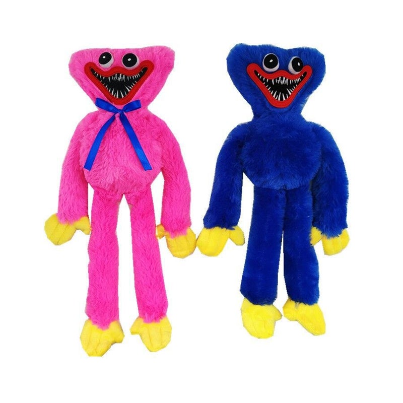 Poppy and Huggy Wuggy Plush Toy Stuffed Doll - Image 2