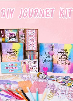 جارلو مجموعة مجلة DIY للفتيات - مجموعة مجلة DIY للفتيات المراهقات والمراهقات ومجموعة القرطاسية ومجموعة لوازم الكتاب المقطوع ومجموعة اليوميات ومجموعة الحرف الفنية المجلة والهدايا المثالية للفتاة البالغة من العمر 8 9 10 11 12 13 14 سنة  - Image 3