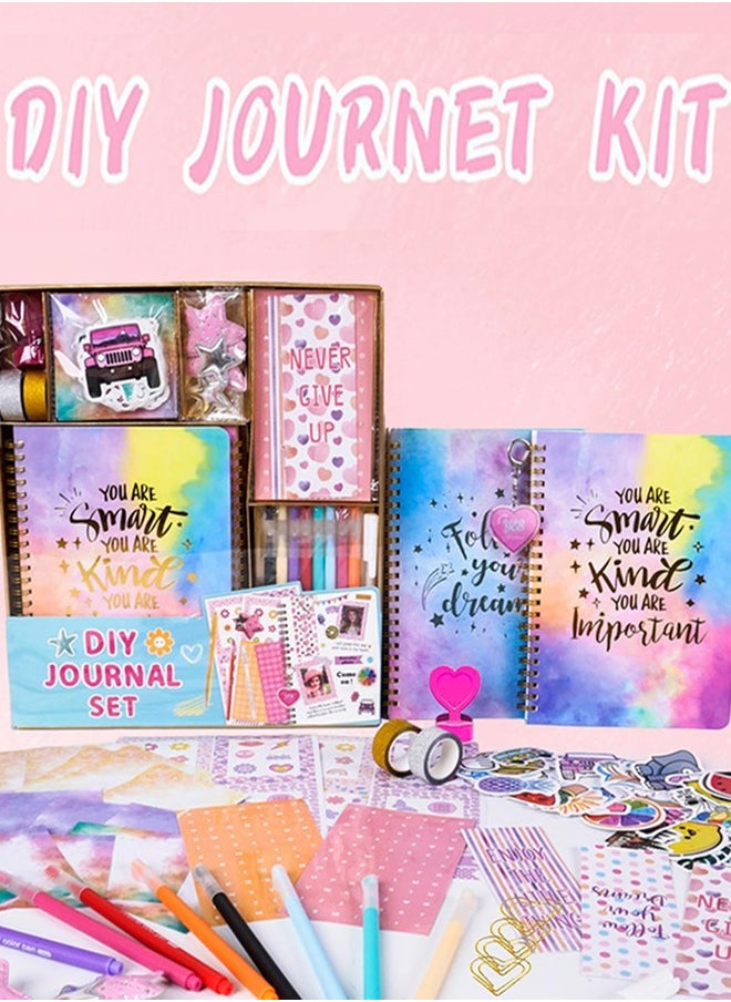 Garlo DIY Journal Kit for Girls - DIY Journal Set for Tween & Teen Girls, Stationery Set, Scrapbook & Diary Supplies Set, Journaling Art Crafts Kit, Ideal Gifts for 8 9 10 11 12 13 14 Year Old Girl  - Image 3
