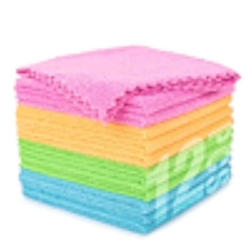 LiAo G130079 Microfiber Cloths, 30 cm x 30 cm Size, Multicolor