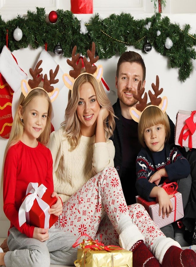 أموسفون طوق شعر الرنة من Amosfun، عصابة رأس على شكل قرن الغزال لعيد الميلاد، غطاء رأس لحفلات الهالوين وعيد الميلاد، زي تنكري، لوازم الحفلات - Image 3