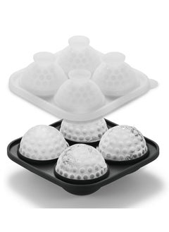 Oasisgalore Golf Ball Ice Mold, 2.2" Sphere, with Lid, for Large Round Ice Cubes, Novelty Golf Gift.  - Image 5