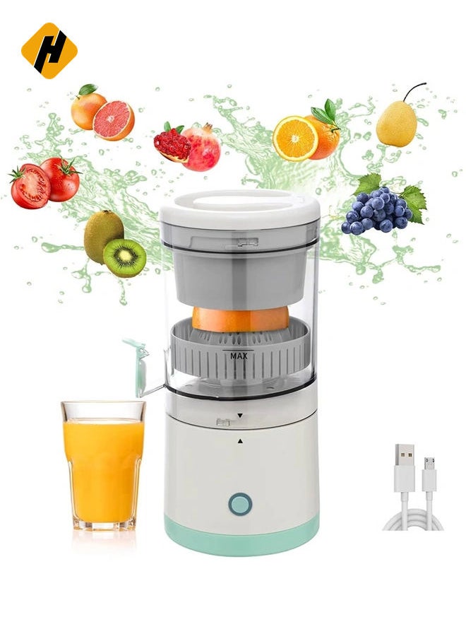 Portable Electric Citrus Juicer, Automatic Household Electric Juicer, Portable Rechargeable Juicer, Orange Juice Squeezer, Rechargeable Juicer Machine with USB, for Orange, Lemon, Grapefruit - pzsku/ZD95D365746A9FE20BD25Z/45/_/1734017044/5af287f9-a2aa-4c4d-aa3b-40ff531f984a