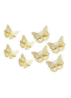 Butterfly Hair Clips 12 Pcs Cute Metal Butterfly Hair Claw Pins Barrettes Accessories For Girls And Women (Gold) - pzsku/ZD95D3C51CABC3857C836Z/45/_/1683026093/3d5e257d-b0b9-4525-a7fe-51b98160b03f