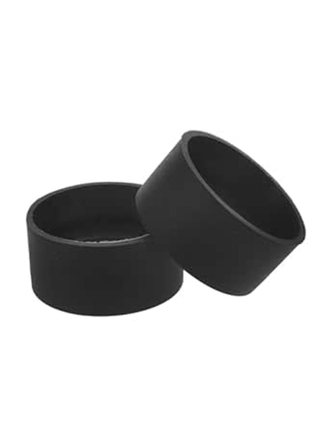 2 Pcs Rubber Microscope Eyepiece Covers Comfortable Binocular Eye Guards Reduce Fatigue - Image 1