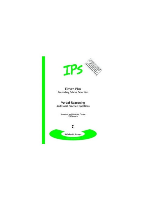 Eleven Plus / Secondary School Selection Verbal Reasoning - Additional Practice Questions