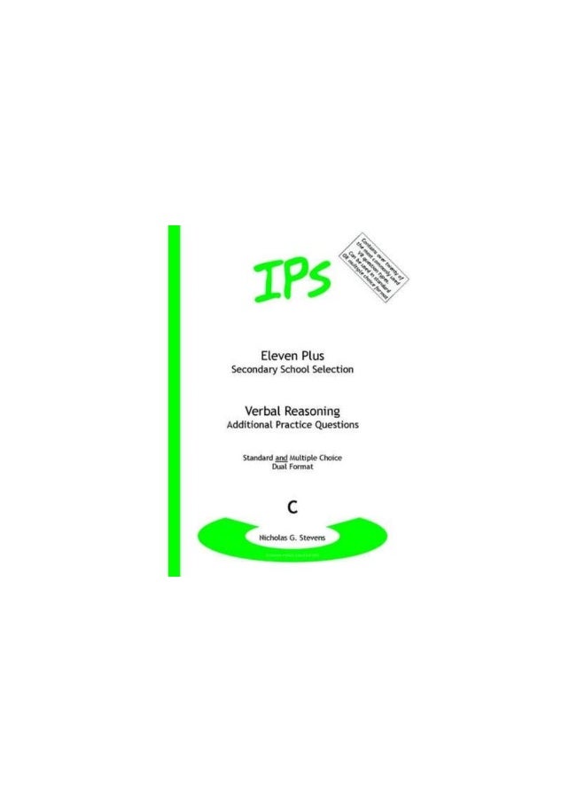 Eleven Plus / Secondary School Selection Verbal Reasoning - Additional Practice Questions 