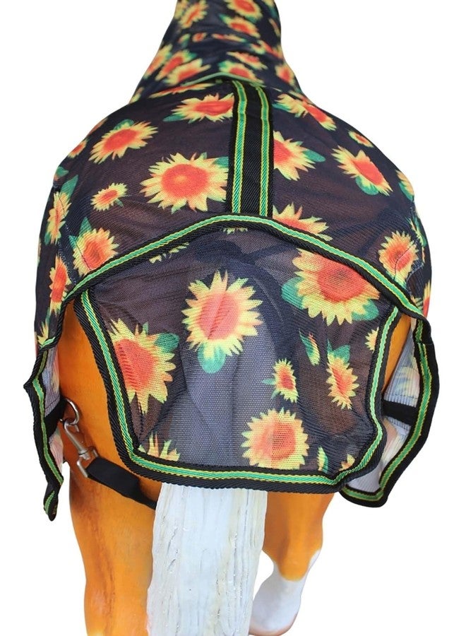 Challenger 54" Miniature Weanling Donkey Pony Horse Foal Summer Flysheet Sunflower 51833 - Image 5