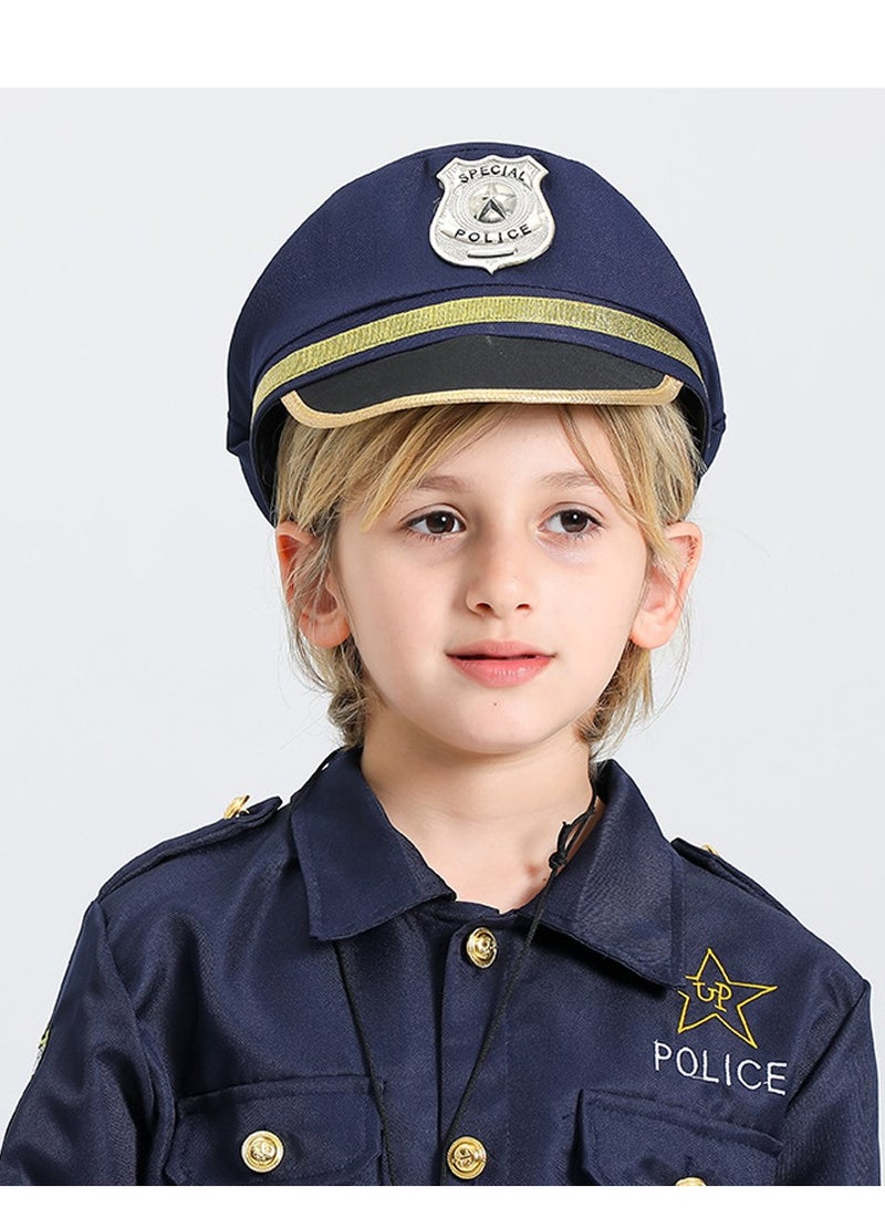 ال_اوياما زي الشرطة للأولاد، زي مكياج، زي أداء، بدلة - Image 5