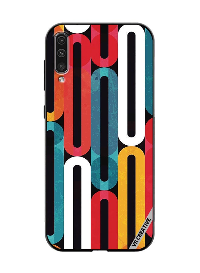 VR CREATIVE Protective Case Cover For Samsung Galaxy A50/A50s Marcus Water Design Multicolour - Image 1