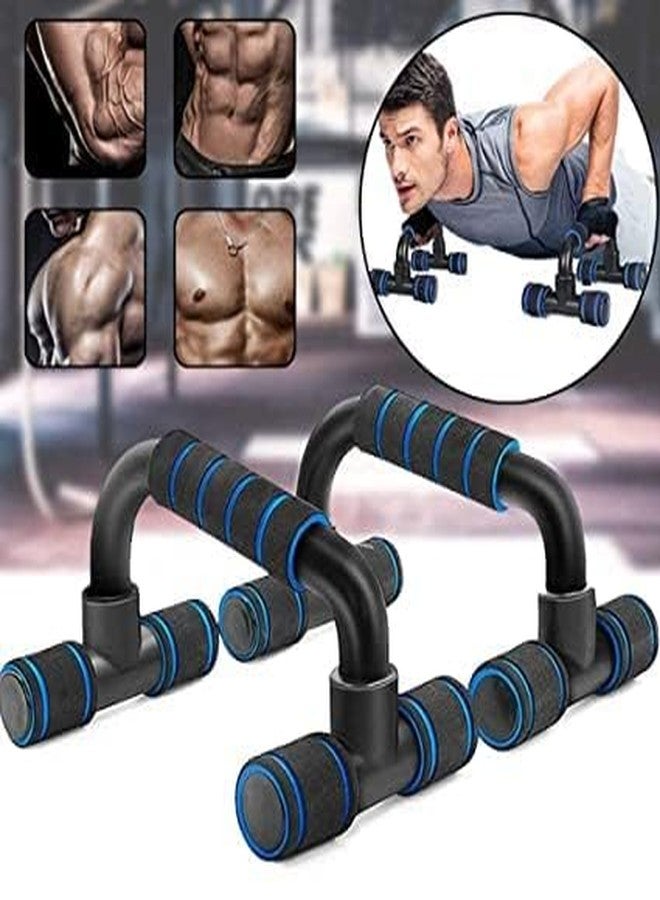 TRIDEO [𝟏𝟓 𝐘𝐄𝐀𝐑𝐒 𝐖𝐀𝐑𝐑𝐀𝐍𝐓𝐘] Push-Up Bars for Home Gym Strength Training - Non-Slip Sturdy Design with Cushioned Foam Grip for Chest, Triceps, and Back - Image 2