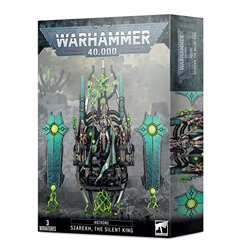 Games Workshop Warhammer 40k - Szarekh The Silent King: Necrons - Image 2
