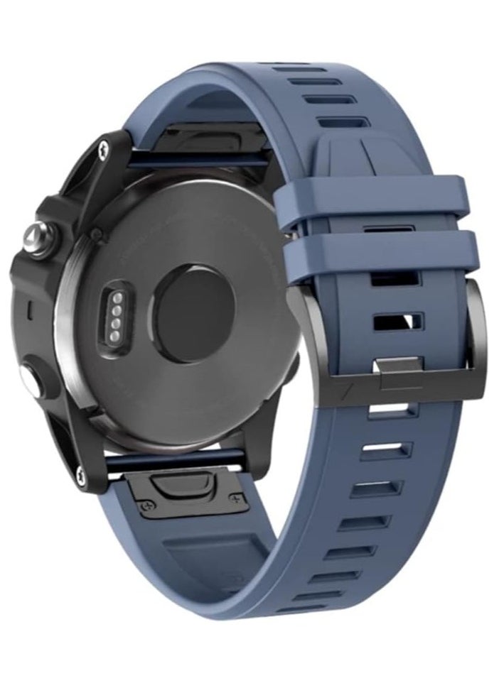 Digipace - Garmi Smartwatch Strap Silicone Watch, Strap 26 Mm Width for Garmi Fenix 5x | 5 Plus - Image 1