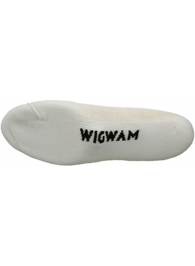 Wigwam Unisex Cool-Lite Pro Quarter Length Sock, White, L - Image 2