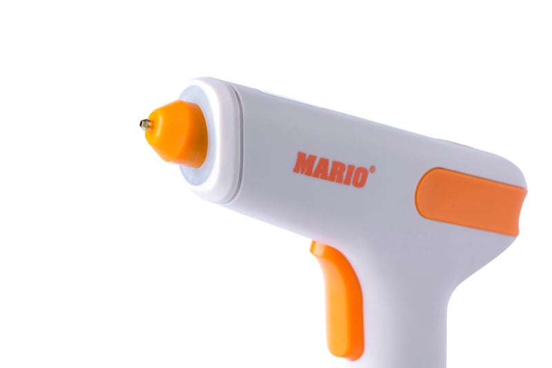 Mario Cordless Rechargeable Glue Gun 20W – Type-C Fast Charging, Motor-Driven Precision, Quick Heating, with 5 Glue Sticks – Portable for DIY Crafts, Repairs & Multi-Material Bonding (White) - MI515 - Image 2