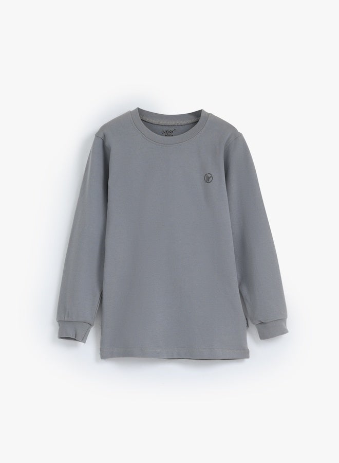 Junior UniSex Cotton Round T-Shirt