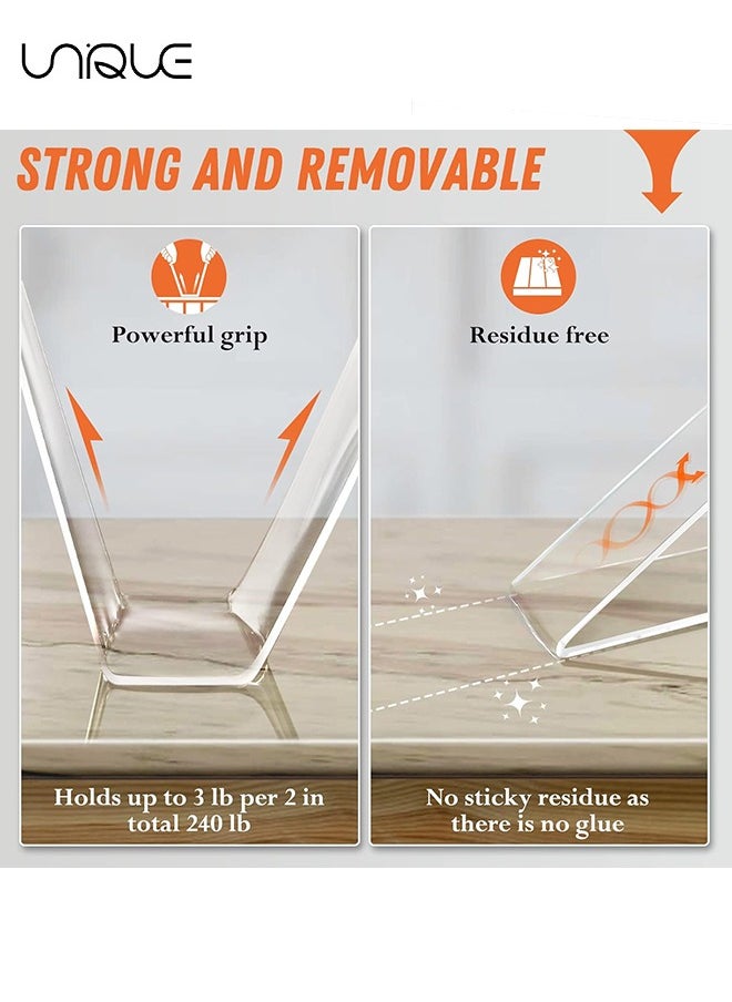 Unique Double Sided Tape Heavy Duty Nano Tape, Strong Mounting Tape Adhesive Tape, Extra Large Clear Two Sided Sticky Poster Wall Tape, Multipurpose Removable Wall Tape Sticky Poster Tape (3M)  - Image 3