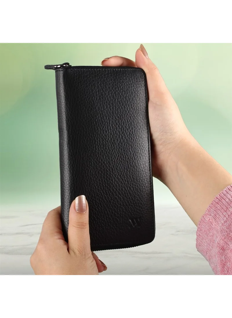 My Valice Unisex Genuine Leather Wallet and Card Holder with Phone Compartment 1821