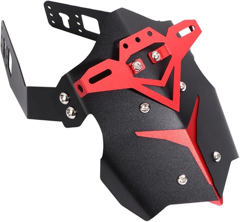 Red Aluminum Alloy Rear Fender Splash Guard For Dirt Bike Motorcycle - Image 1