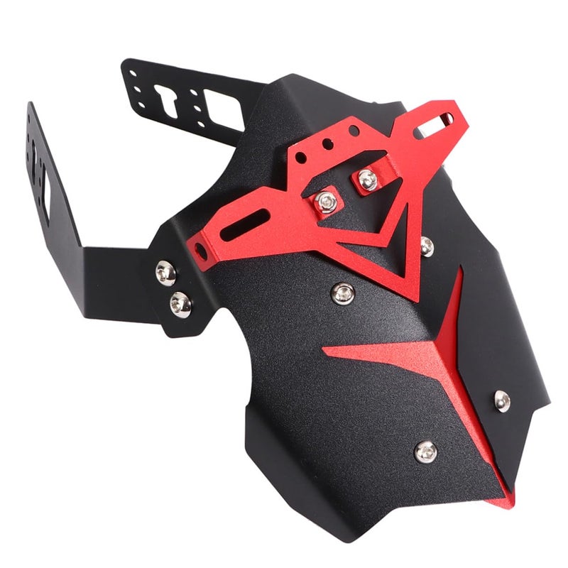 Red Aluminum Alloy Rear Fender Splash Guard For Dirt Bike Motorcycle - Image 2