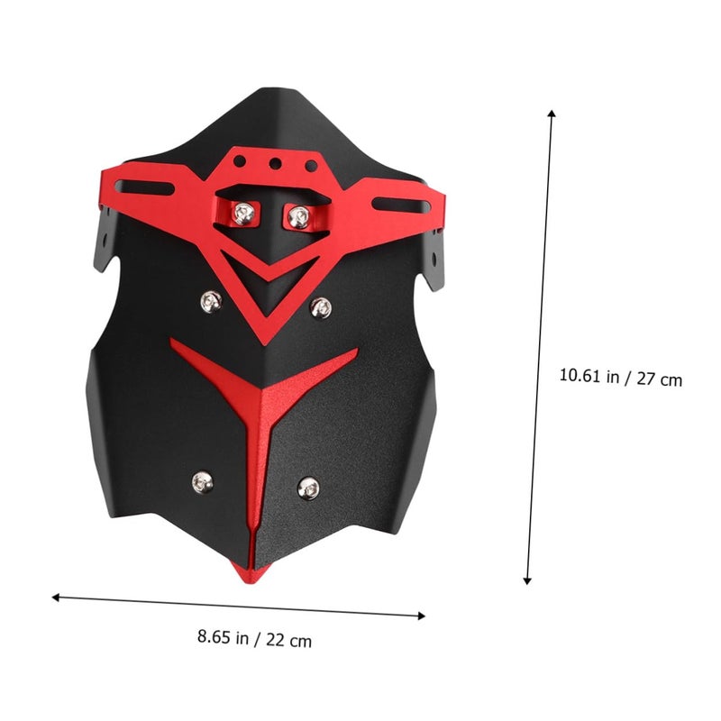 Red Aluminum Alloy Rear Fender Splash Guard For Dirt Bike Motorcycle - Image 3