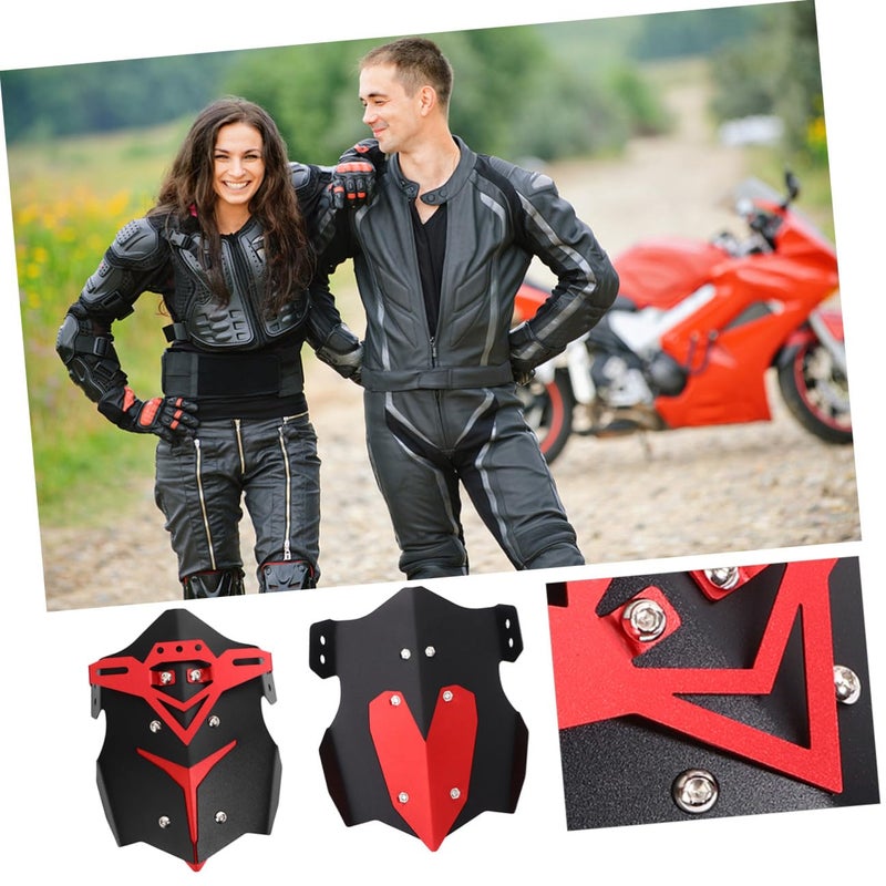 Red Aluminum Alloy Rear Fender Splash Guard For Dirt Bike Motorcycle - Image 5