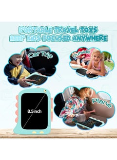 Generic LCD Writing Tablet Kids Toys 8.5 Inch Drawing Tablet For Kids Erasable Doodle Board Learning Toy Gift for Boys and Girls Blue  - Image 5