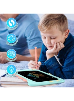 Generic LCD Writing Tablet Kids Toys 8.5 Inch Drawing Tablet For Kids Erasable Doodle Board Learning Toy Gift for Boys and Girls Blue  - Image 2