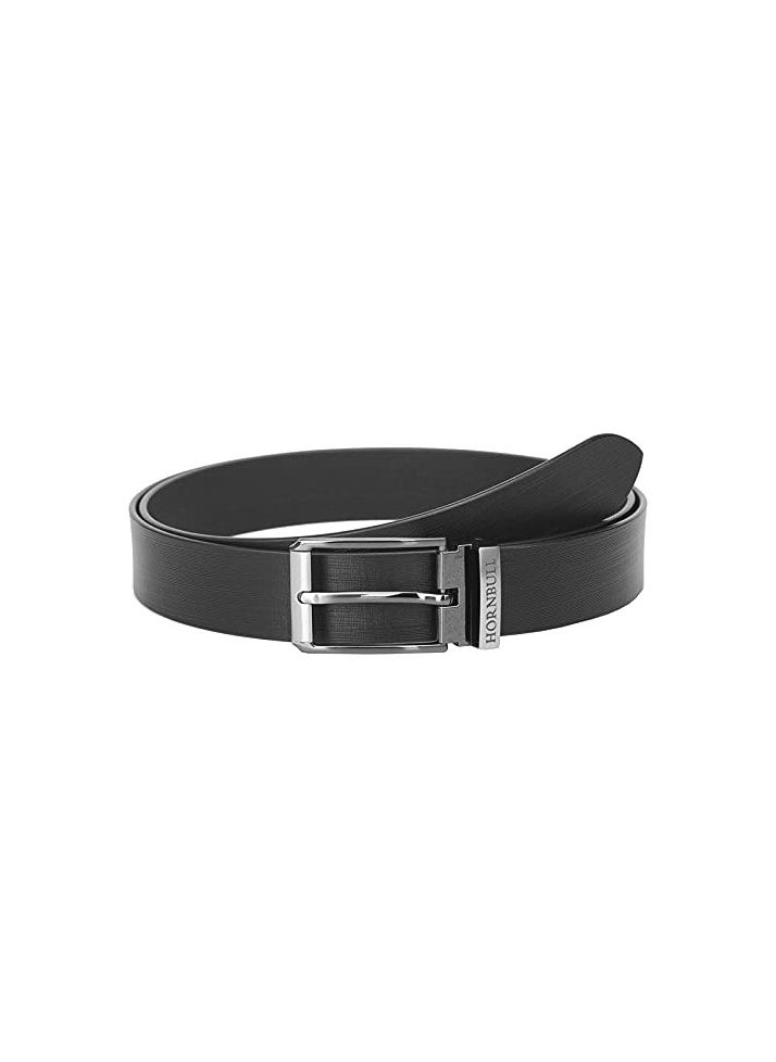 HORNBULL HORNBULL Gift Hamper for Men | Black Wallet and Black Belt Mens Combo Gift Set | Leather Wallets for Men | Mens Wallet BW104167  - Image 3