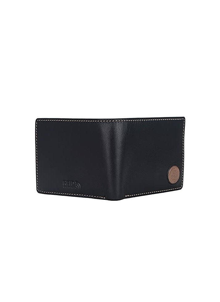 HORNBULL HORNBULL Gift Hamper for Men | Black Wallet and Black Belt Mens Combo Gift Set | Leather Wallets for Men | Mens Wallet BW104167  - Image 5