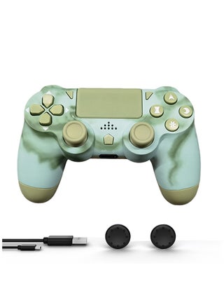 Wireless Controller for PS4 Support Double Vibration 6-Axis Motion Sensor Sensitive Touch Pad Built-in Speaker & Stereo Headphone Jack Compatible with PS 4/Pro/Slim (Haze Green) - pzsku/ZD95EA182947C7B975048Z/45/_/1734579333/2b0d0154-cb14-43b7-af11-9cff60cf73d7