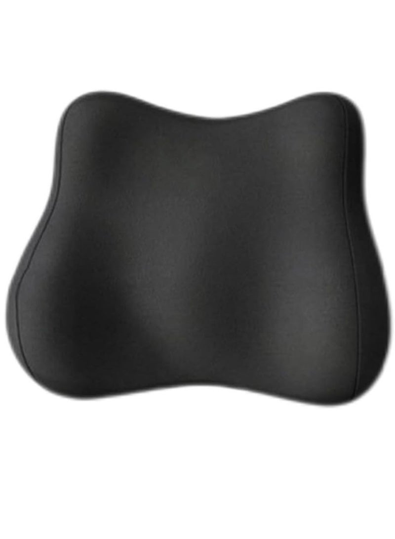 UREVO Ergonomic Lumbar Support Pillow, Memory Foam Backrest for Car or Office Chair - Fits Most Seats, Travel, Driving, Lumbar Support Pillow, Back Pain Relief, Improve Posture - Image 1