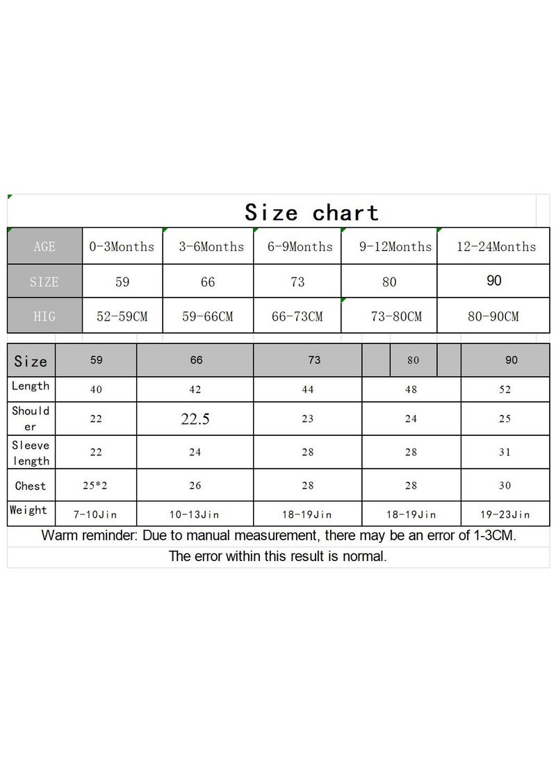 RedMapleTEK 5-Piece Set Of pure Cotton Jumpsuits For Infants And Young Children, Short-Sleeved Crawling Clothes  - Image 2
