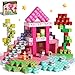 GobiDex 100PCS Magnetic Blocks Princess Building Toys for Girls Age 3 GameBased Build MagWonder with STEM Magnet Construction Set Sensory Gifts for Kids Birthday 1 inch - Image 3