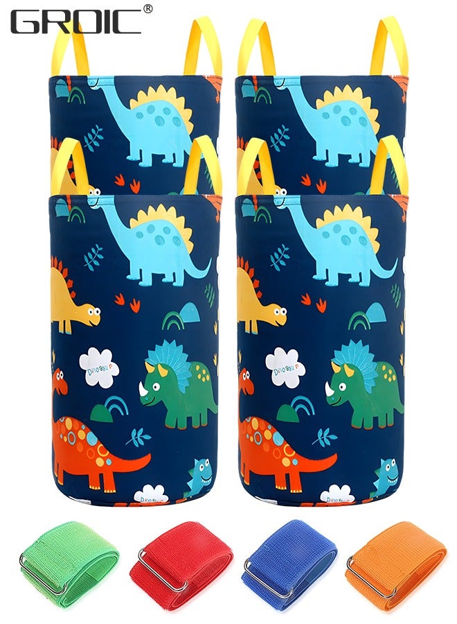 GROIC Outdoor Games Muti-Players Potato Sack Race Bags for Kids, 3-Legged Race Bands, Family Reunion Games, Field Day Birthday Party Games, Parent-child Outdoor Games - Image 1