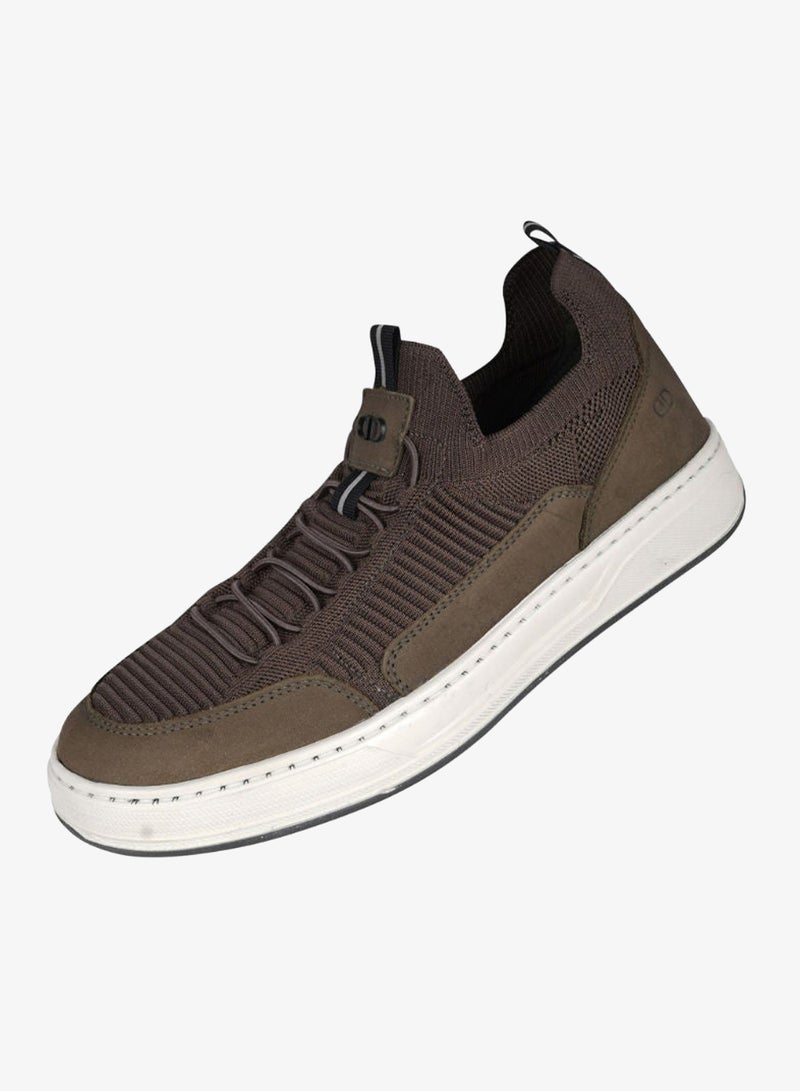 DEMOCRATA 032-62 Democrata Mens Knit Denim Bold Sneakers 122111-003 - Image 3