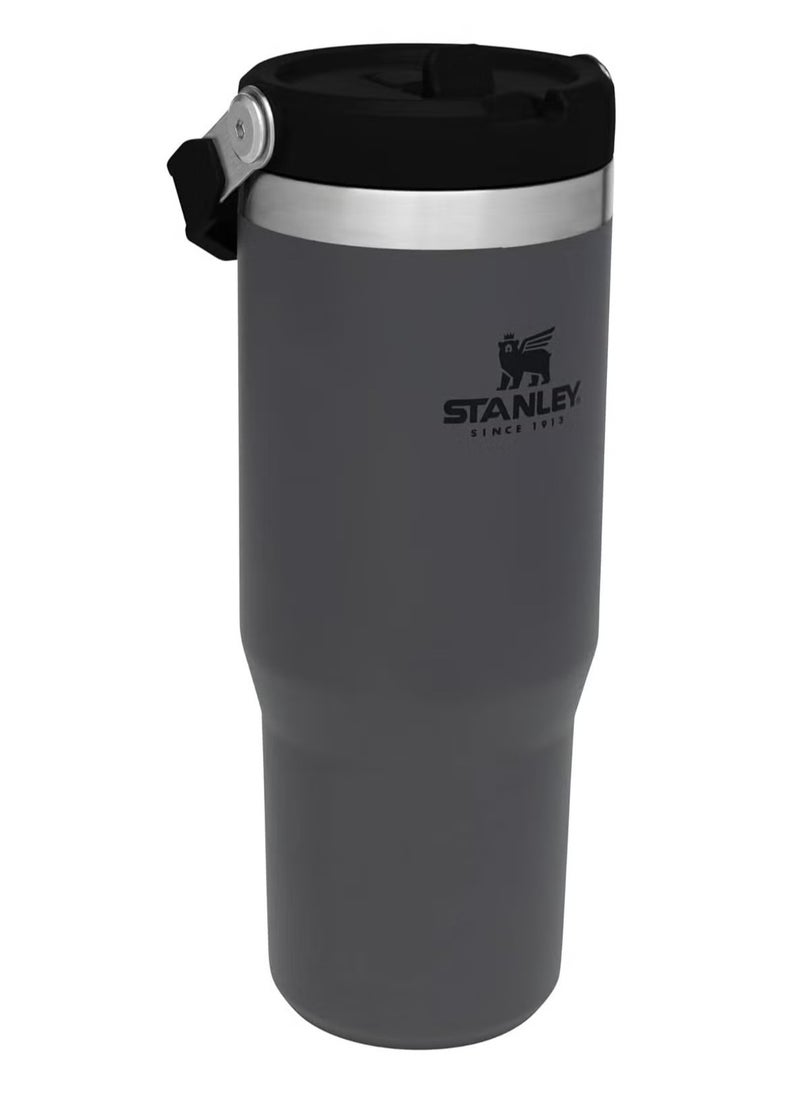 Stanley - IceFlow Stainless Steel Tumbler - Vacuum Insulated Water Bottle for Home, Office or Car Reusable Cup with Straw Leak Resistant Flip Cold for 12 Hours or Iced for 2 Days, 30oz - Image 1