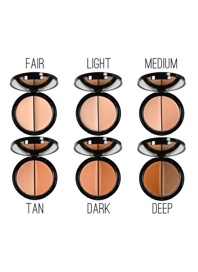 EVE PEARL EVE PEARL Dual Salmon Concealer Full Coverage Under Eye Concealer Smooth Skin Treatment Brighten Makeup Hydrate Skincare (Medium)  - Image 3